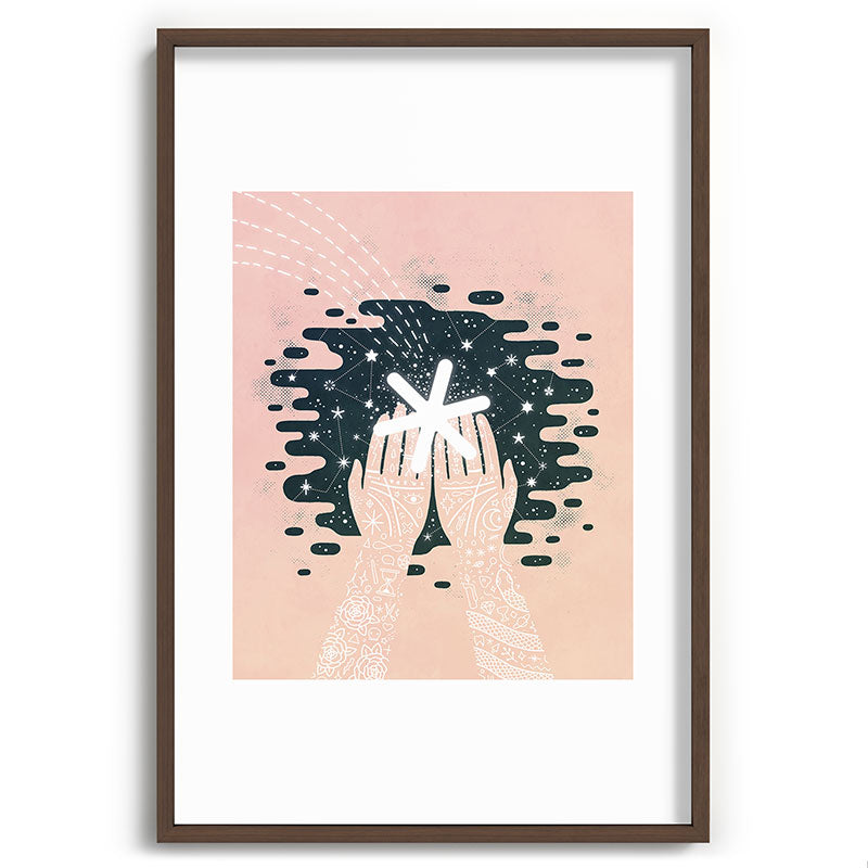 *Catching Stars* Framed Art Print