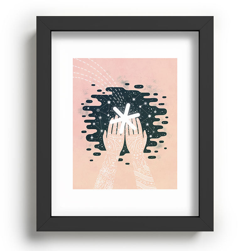 *Catching Stars* Framed Art Print