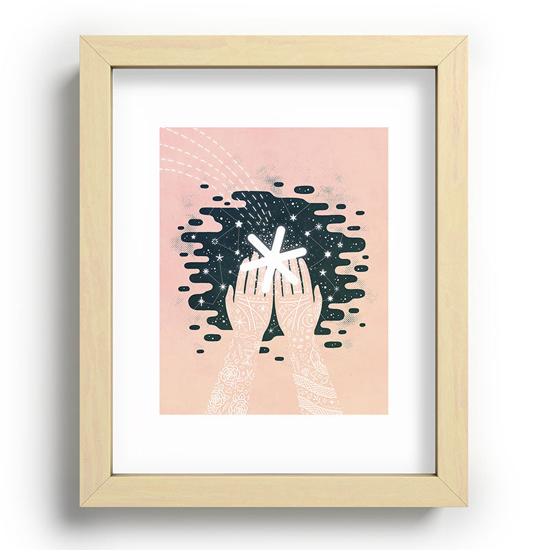 *Catching Stars* Framed Art Print