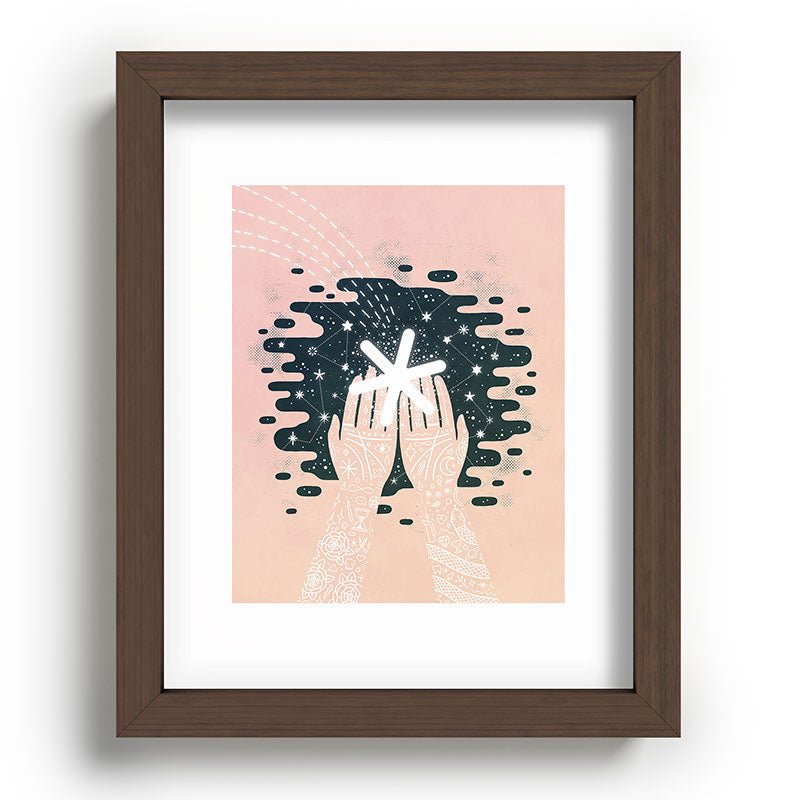 *Catching Stars* Framed Art Print