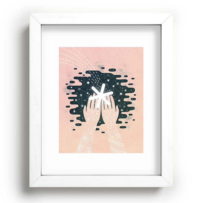 *Catching Stars* Framed Art Print