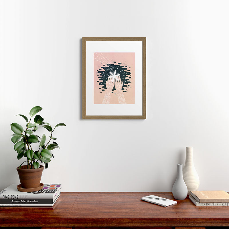 *Catching Stars* Framed Art Print