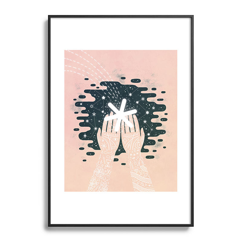*Catching Stars* Framed Art Print