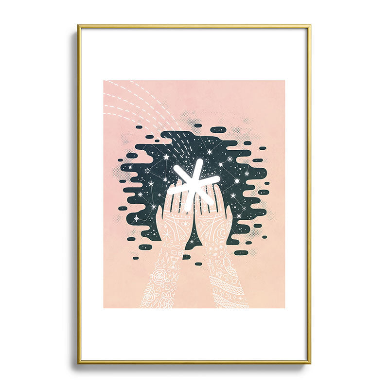 *Catching Stars* Framed Art Print
