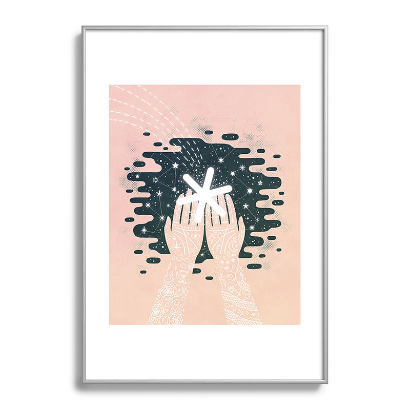*Catching Stars* Framed Art Print