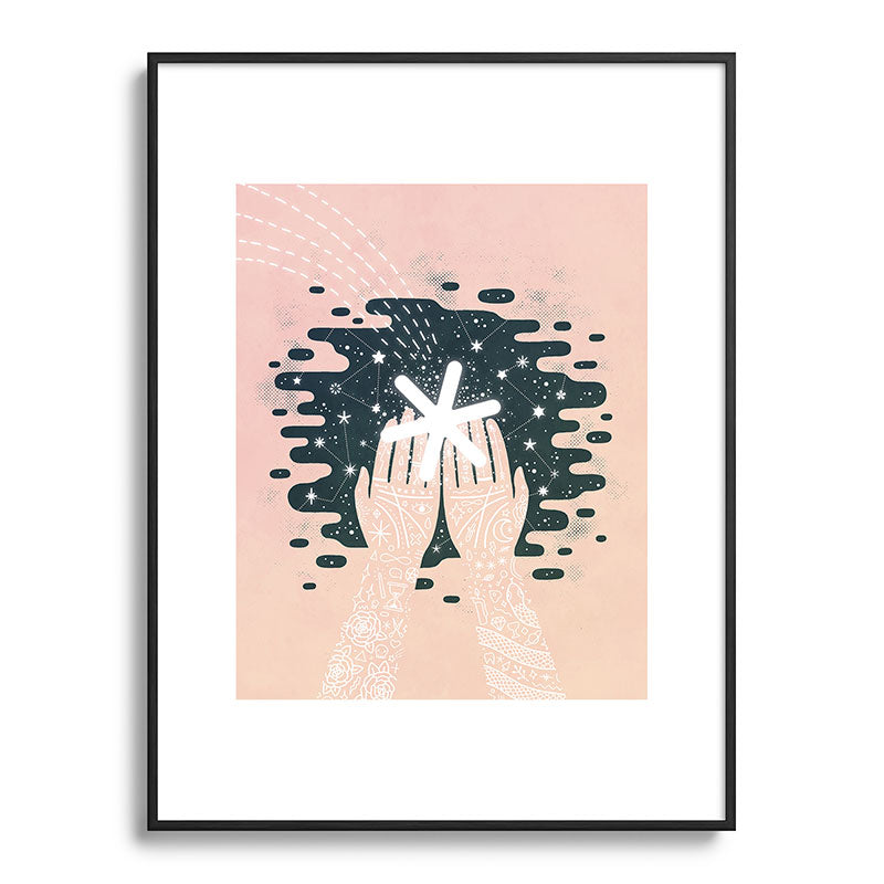 *Catching Stars* Framed Art Print