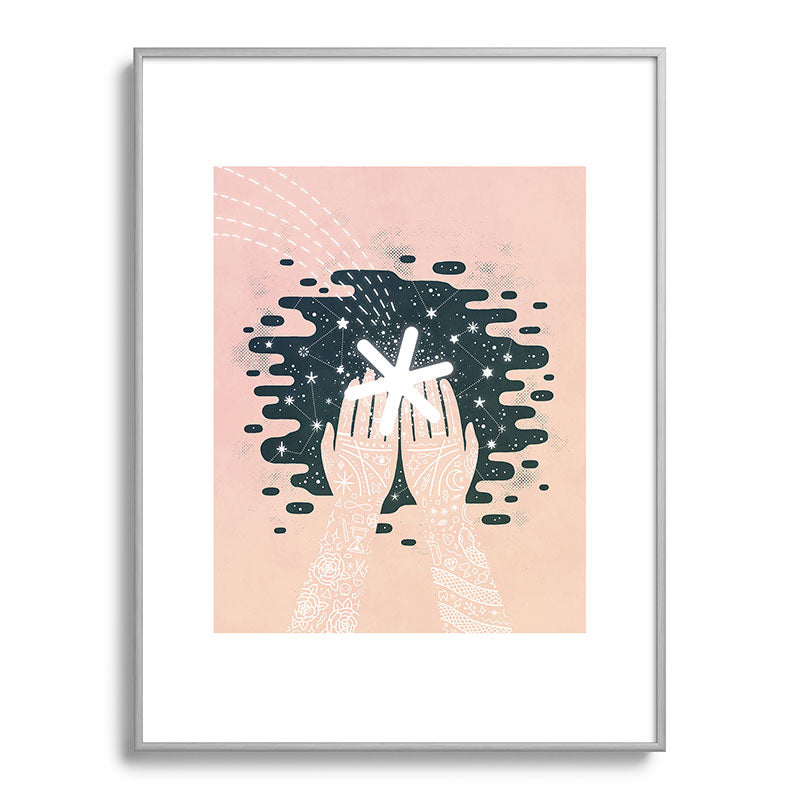 *Catching Stars* Framed Art Print