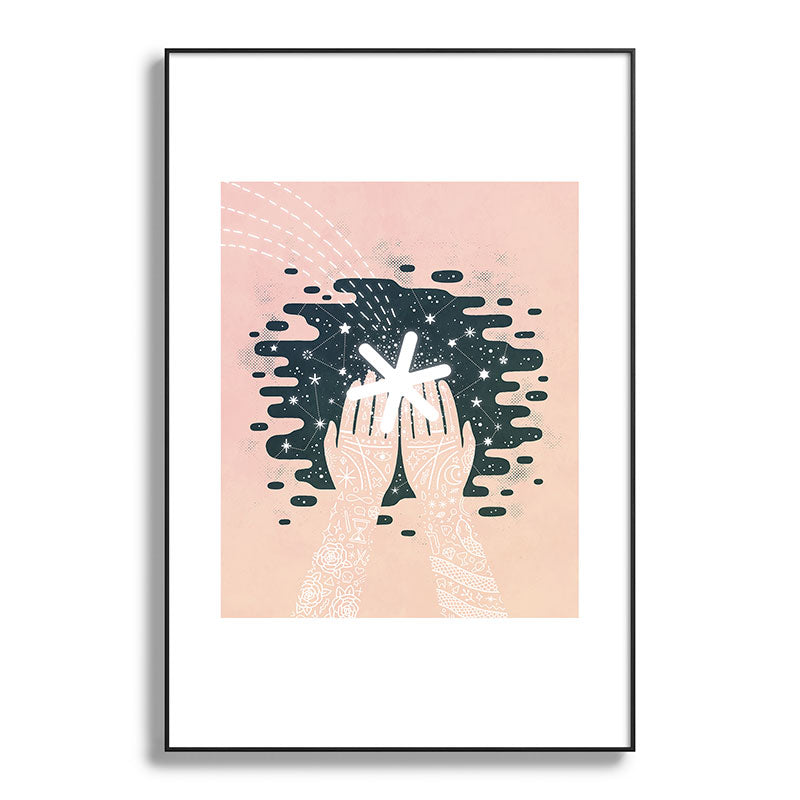 *Catching Stars* Framed Art Print