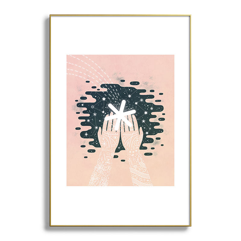 *Catching Stars* Framed Art Print