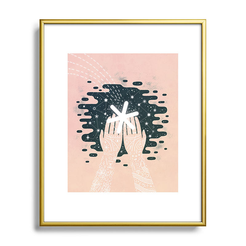 *Catching Stars* Framed Art Print