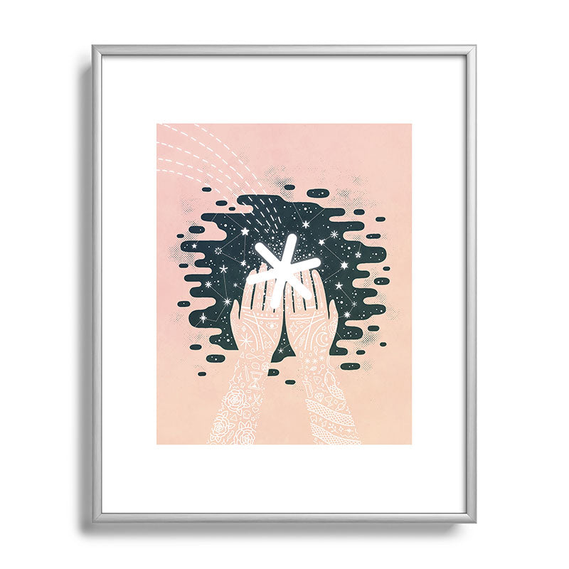 *Catching Stars* Framed Art Print