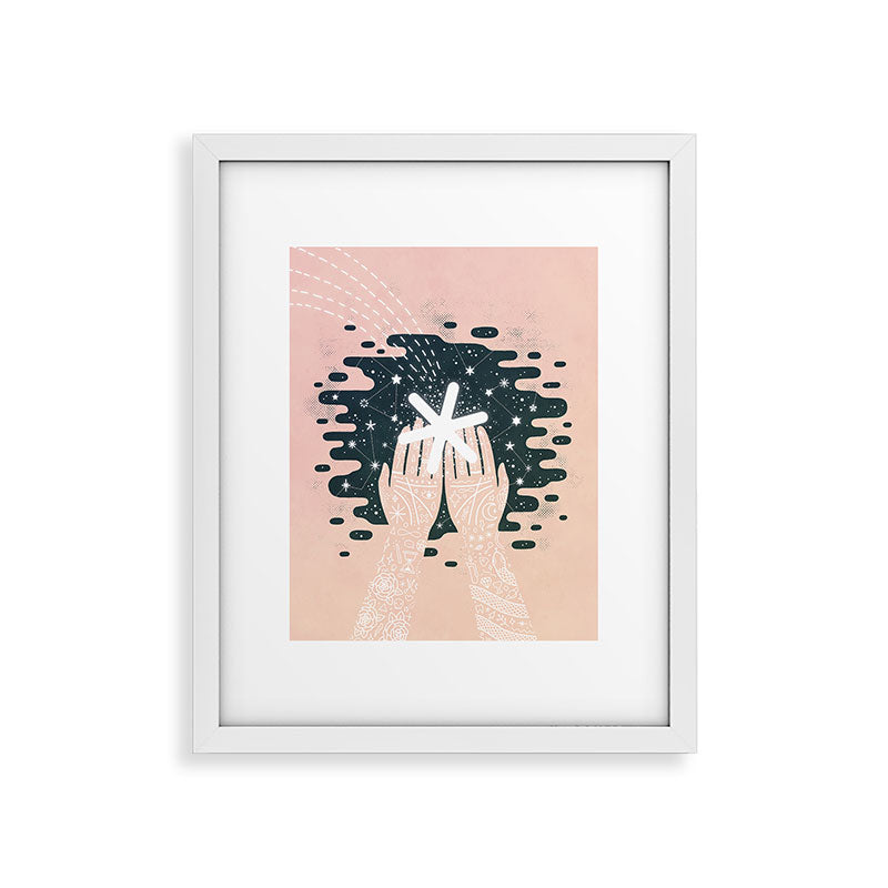 *Catching Stars* Framed Art Print