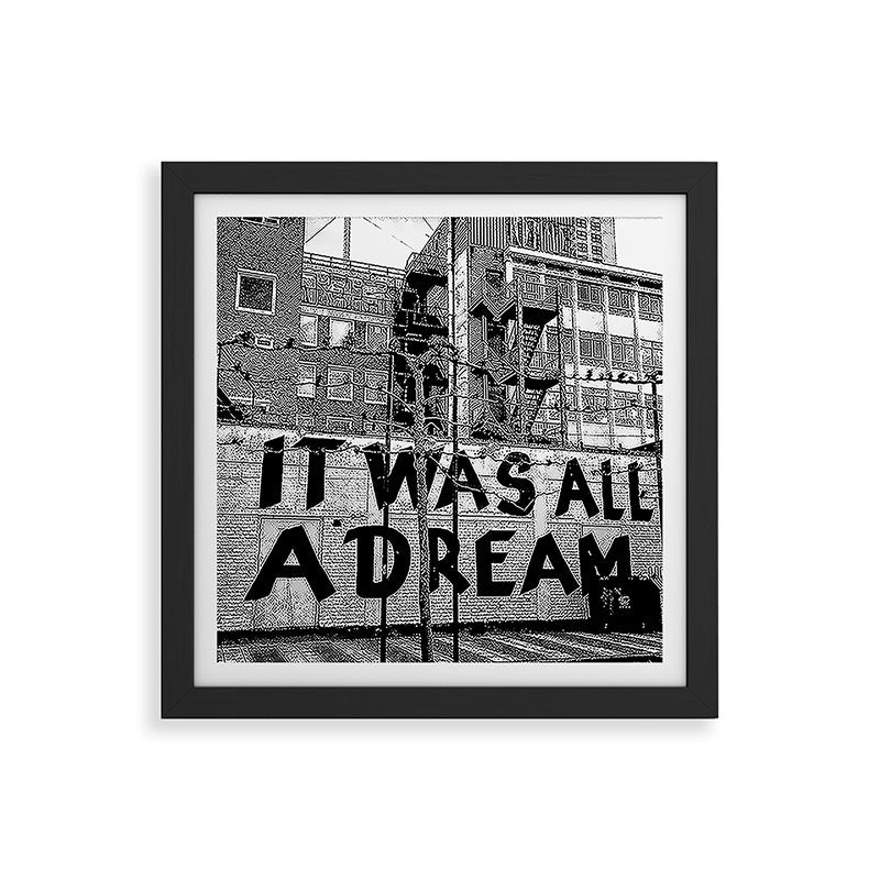 /// reality check Framed Art Print