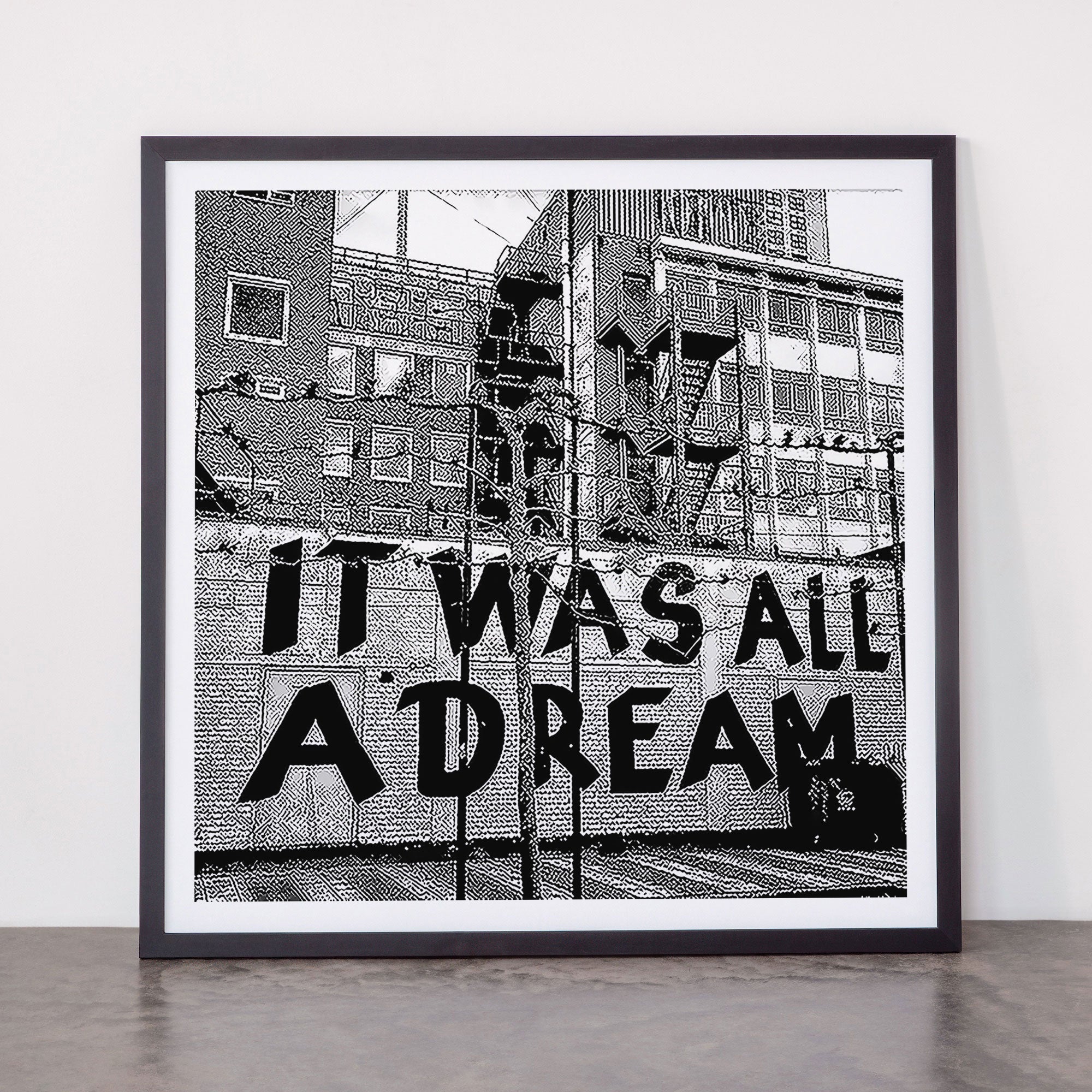 /// reality check Framed Art Print