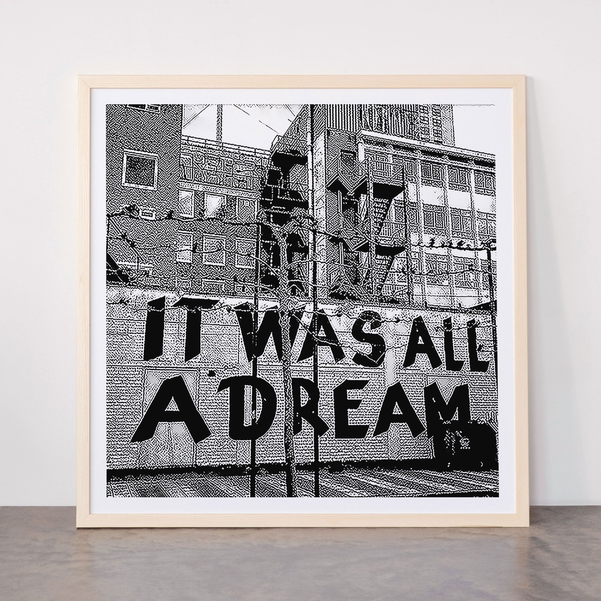 /// reality check Framed Art Print