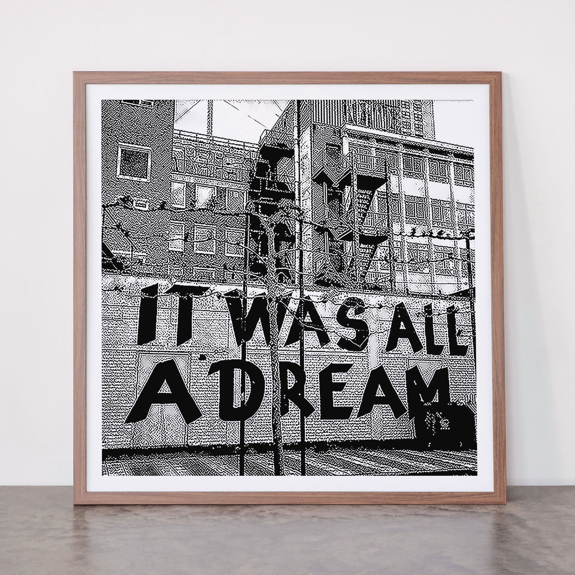 /// reality check Framed Art Print