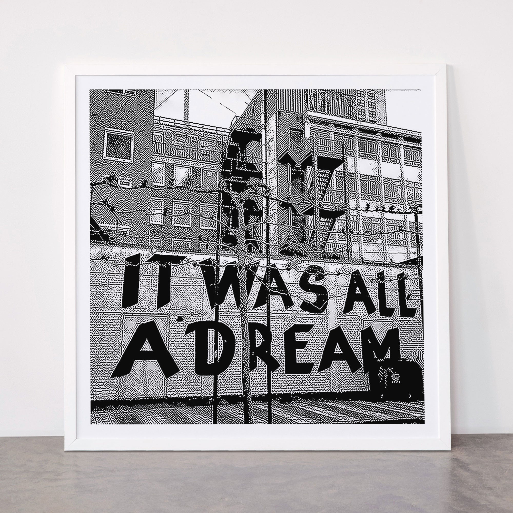 /// reality check Framed Art Print