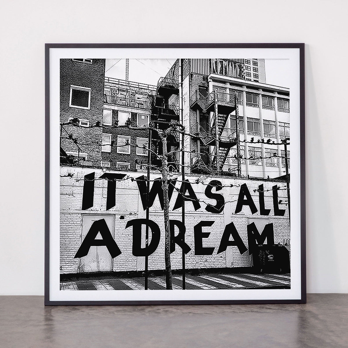 /// reality check Framed Art Print