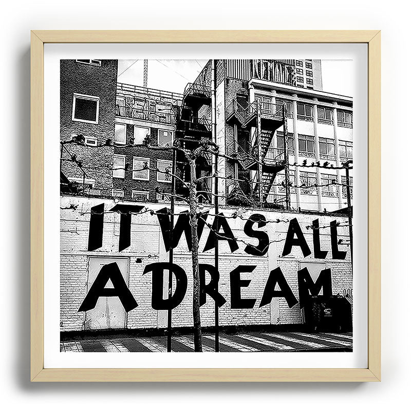 /// reality check Framed Art Print