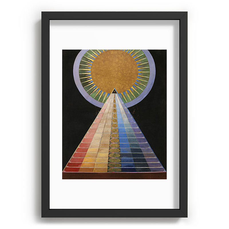 "Altarpiece" by Hilma af Klint (1907) Framed Art Print