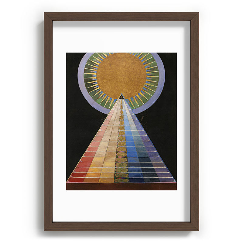 "Altarpiece" by Hilma af Klint (1907) Framed Art Print