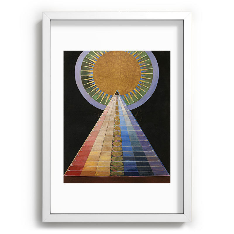 "Altarpiece" by Hilma af Klint (1907) Framed Art Print