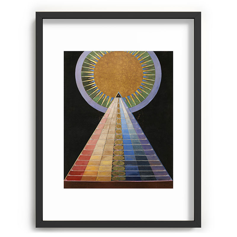 "Altarpiece" by Hilma af Klint (1907) Framed Art Print
