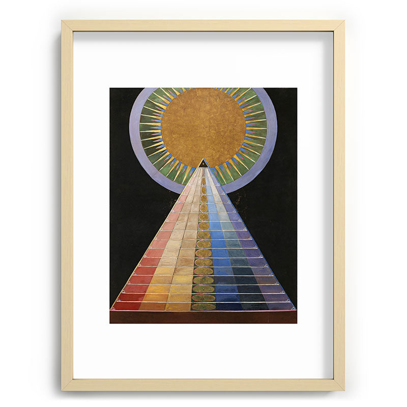 "Altarpiece" by Hilma af Klint (1907) Framed Art Print