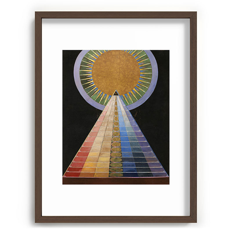 "Altarpiece" by Hilma af Klint (1907) Framed Art Print