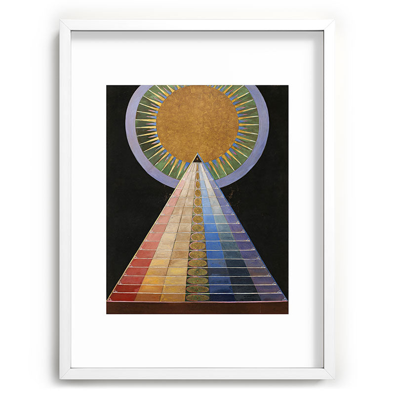 "Altarpiece" by Hilma af Klint (1907) Framed Art Print