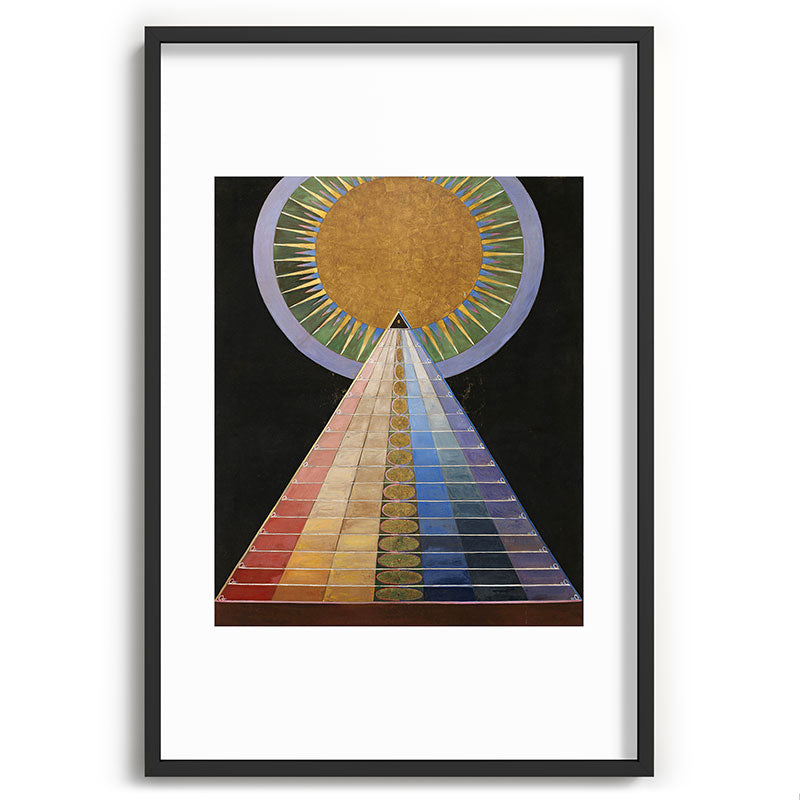 "Altarpiece" by Hilma af Klint (1907) Framed Art Print