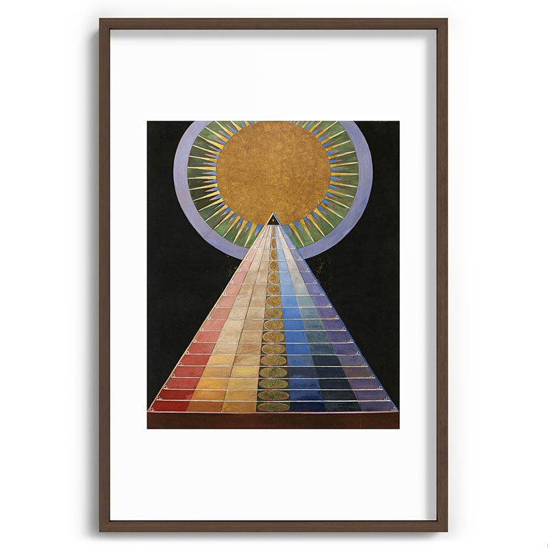 "Altarpiece" by Hilma af Klint (1907) Framed Art Print