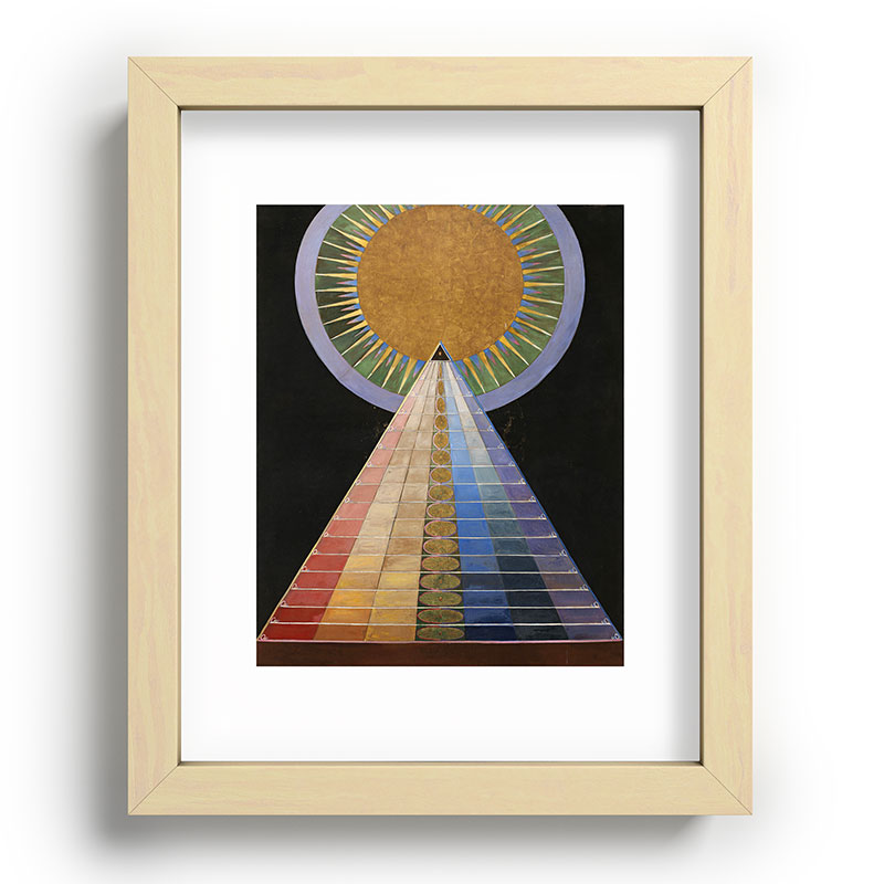 "Altarpiece" by Hilma af Klint (1907) Framed Art Print