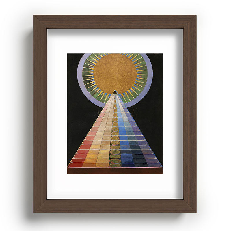 "Altarpiece" by Hilma af Klint (1907) Framed Art Print