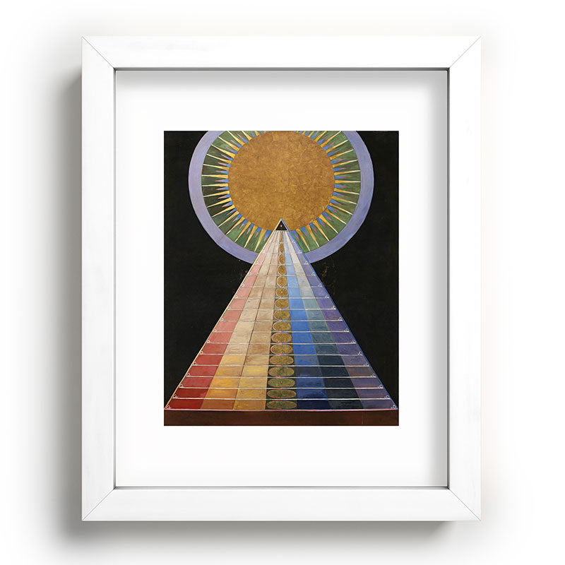 "Altarpiece" by Hilma af Klint (1907) Framed Art Print