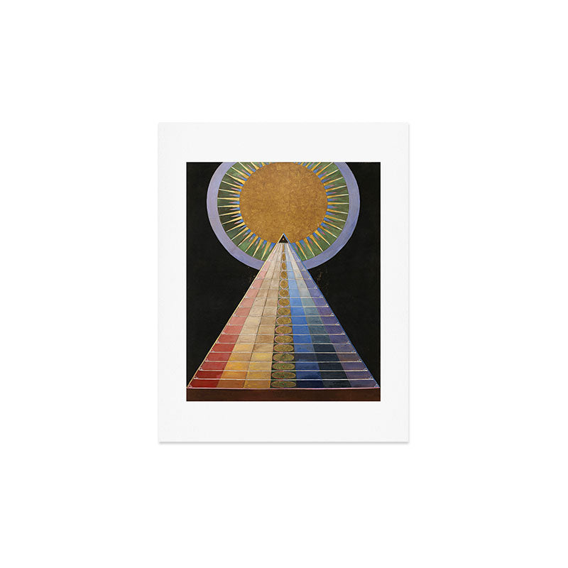 "Altarpiece" by Hilma af Klint (1907) Art Print