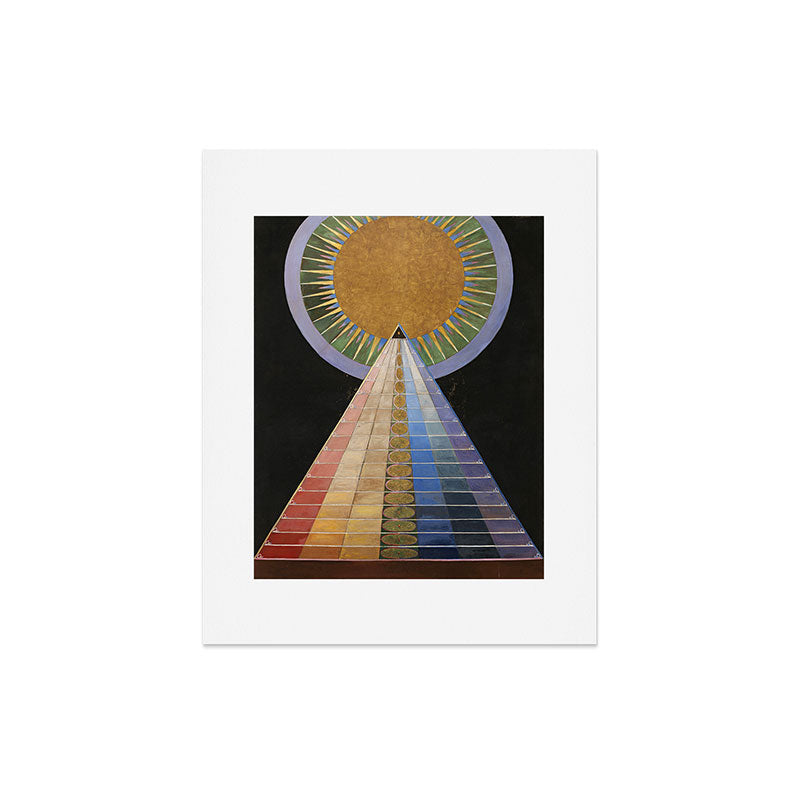 "Altarpiece" by Hilma af Klint (1907) Art Print