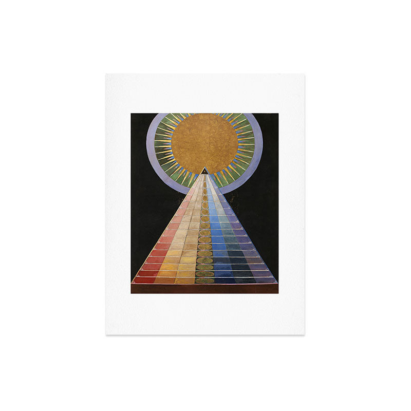 "Altarpiece" by Hilma af Klint (1907) Art Print