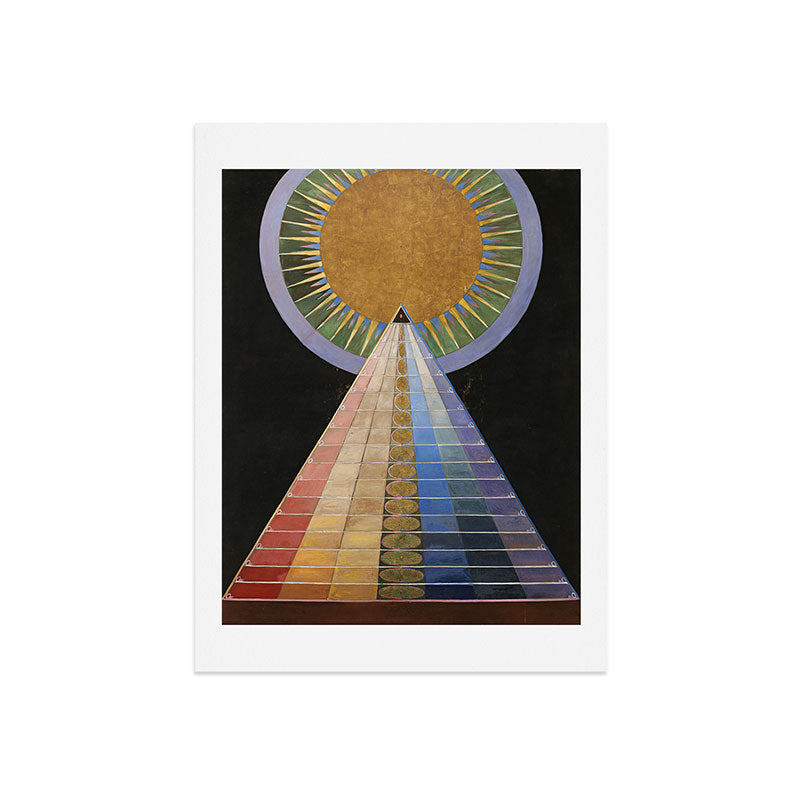 "Altarpiece" by Hilma af Klint (1907) Art Print