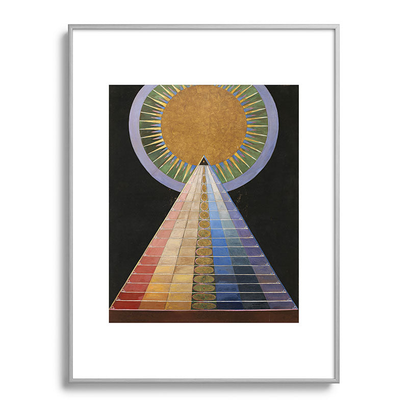 "Altarpiece" by Hilma af Klint (1907) Framed Art Print