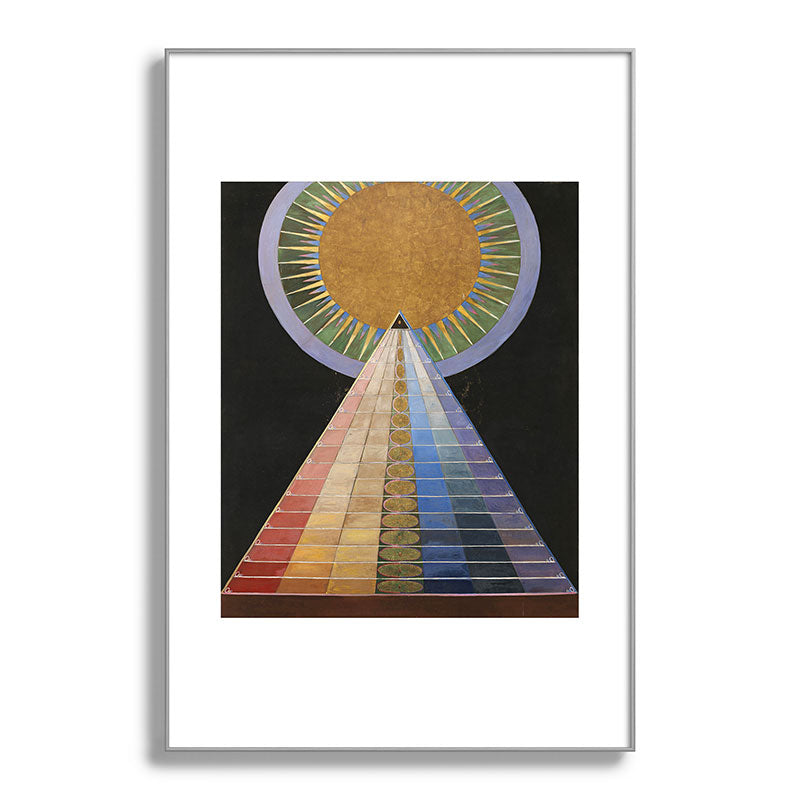 "Altarpiece" by Hilma af Klint (1907) Framed Art Print
