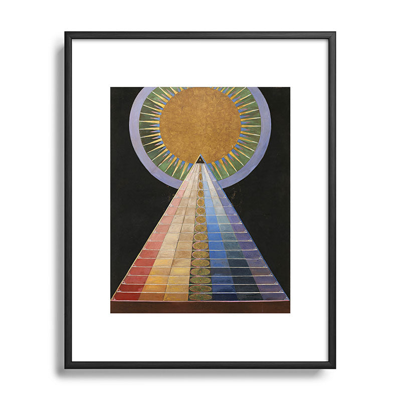 "Altarpiece" by Hilma af Klint (1907) Framed Art Print
