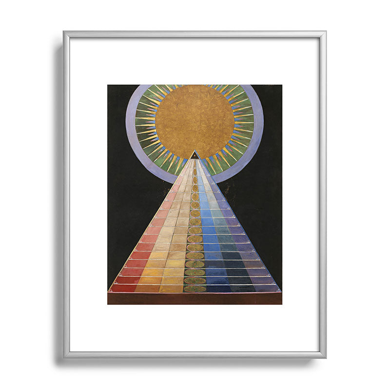"Altarpiece" by Hilma af Klint (1907) Framed Art Print