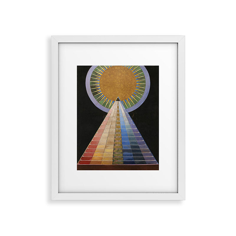 "Altarpiece" by Hilma af Klint (1907) Framed Art Print