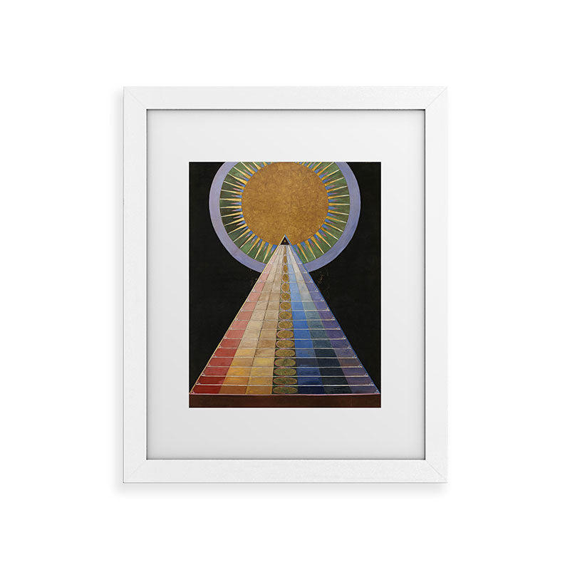 "Altarpiece" by Hilma af Klint (1907) Framed Art Print