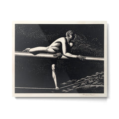 "Bowspirit" by Rockwell Kent (1930) Metal Print