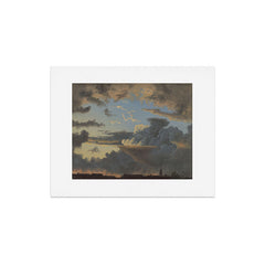 "Cloud Study" by Knud Baade, 1838 Art Print