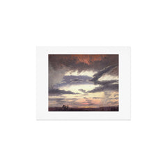 "Cloud Study" by Knud Baade, 1838 Art Print