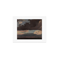 "Cloud Study" by Knud Baade, 1839 Art Print