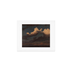 "Cloud Study" by Knud Baade, 1843 Art Print